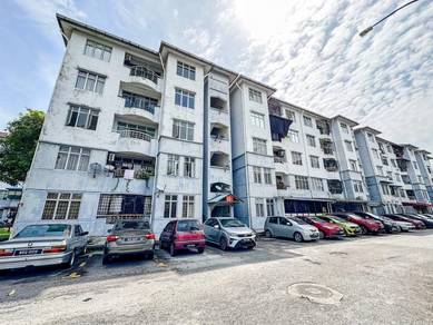 Cantik! Apartment Kiambang Level 1, Puchong - Bumi Lot, 3R2B, 790 sqft