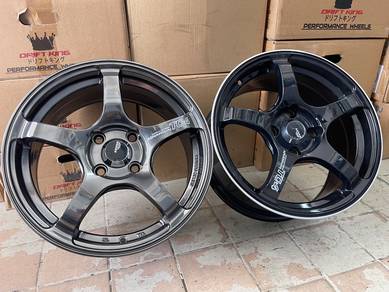 Rim baru 15 Advan TC4 FF axia bezza myvi saga jazz