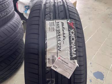 Tayar baru 165 55 14 Yokohama bluearth ES32 kelisa