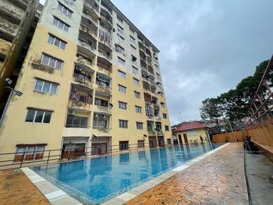 MURAH 🔥 Swimming POOL ✅ F/HOLD Apartment Ria Prima Taman Bukit Kajang