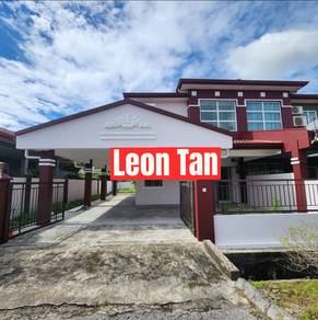 CORNER DOUBLE STOREY TERRACE HOUSE for SALE at MOYAN KUCHING SARAWAK