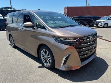 Toyota ALPHARD Z Bronze Gold Color 5A 11km