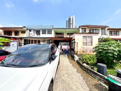 22 x 80 SANGAT MURAH 🔥  Double Storey AU2 Taman Sri Keramat FOR SALE!