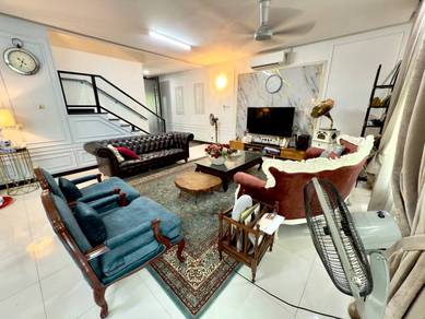 RENOVATED|CHEAPEST Three Storey Superlink Thistle Grove Denai Alam