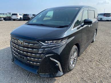 BLACK Toyota ALPHARD 2.5 Z SROOF 4CAM DIM BSM