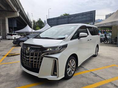 Toyota ALPHARD 2.5 Type Gold Alpine Sunroof