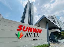 Sunway Avila Residence, Wangsa Maju, nx Rampai LRT, Balcony City view