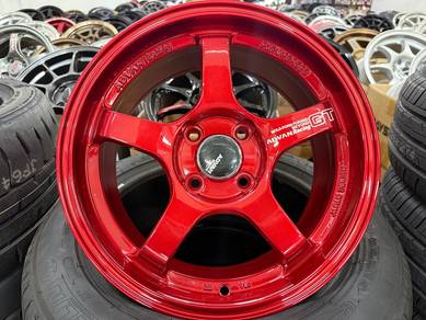 Sport rim baru ADVAN GT candy RED15 inch spec G3