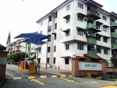 FULL LOAN🔥 Nuri Court Apartment 850sf Pandan Indah Ampang ✅MURAH✅