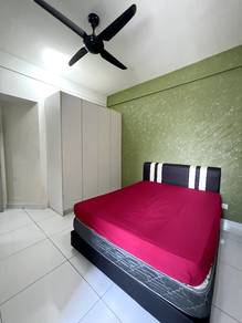 Medium Room : Clean, Safe, Bright & Spacious @Twin Residence Tampoi JB