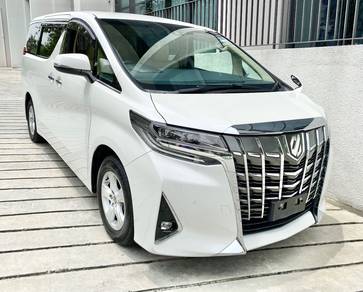 Toyota ALPHARD 2.5 X DIM BSM Leather R/tv
