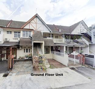 Ground Floor Townhouse Taman Bukit Teratai Ampang【No ❌10% Deposit】
