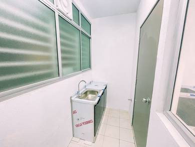 kepongmas 2 apartment for rent, kepong baru ,near MRT , 1300