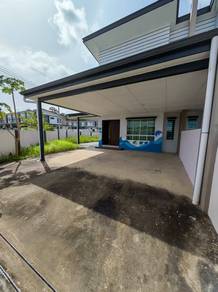 Bintulu Double Storey Terrace Corner House with furniture