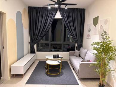 Meta City Brand New 3 Rooms Fully Furnished Near UPM Mrt Tmn Equine