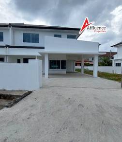 New Double Storey Semi-Detached House at 3 ½ mile, Jalan Matang