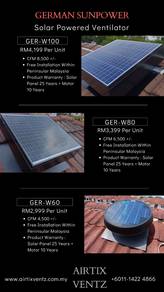 Solar Ventilator Alma Ayer Itam Bagan Ajam Gelugor