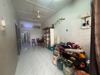 1 Storey Terraced House Taman Setapak Freehold extra land basic