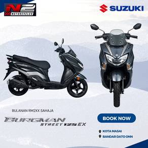 Suzuki Burgman Street 125 EX | Smart & Bergaya🏍️