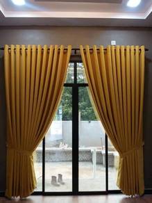 INSTALL RESIDENTIAL CURTAIN l langsir kediaman l