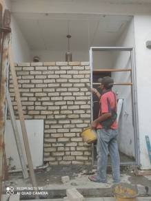 Renovation,tukang cat,pasang tiles,bumbung bocor