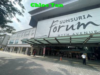 Setia Alam Sunsuria Forum 7th Avenue Ground & 1st Floor For Sale
