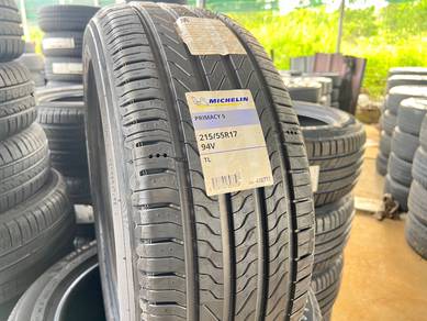 Tayar Baru 215 55 17 Michelin Primacy 5 2025