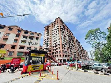 LESTARI Apartment= Damai@ Sri damansara/ Sg Buloh { NEW PAINT}