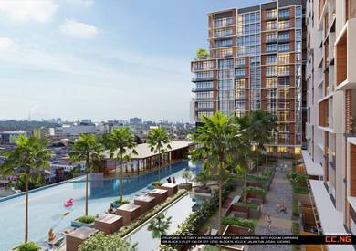 New Galacity Apartment/ Onyx Residence/ 3b2b/ 2 car park/ nice