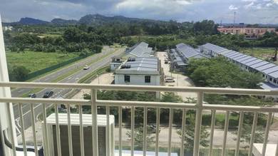 Taman Suria Apartment @ Batu 6, Sandakan (3 Bilik) - Keluasan 1100 sqf