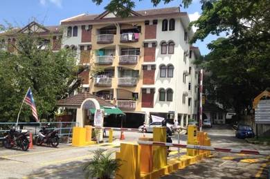 For Rent Intan Apartment, Setiawangsa, Lumpur Partially Furnished