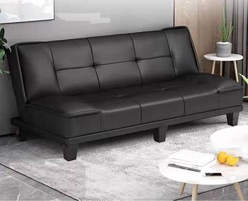 Vinceke foldable sofa 140cm (black)