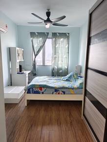 Fully Furnished 3r2b1p Unit@Residensi Gembira 737 Kuchai Lama,Near NSK