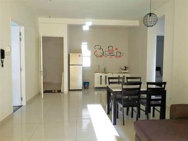 Mid floor with hill & city view, almost fully furnished!