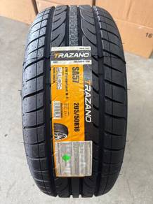 New tyre Trazano sa57 size 205/50/16 tahun 2025