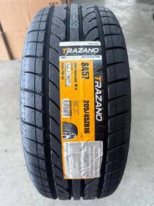 New tyre Trazano sa57 205/45/16 tahun 2025 year