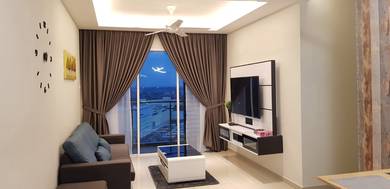 Parkland Residence For Rent Block B level 16 Fully Furnished Nice View