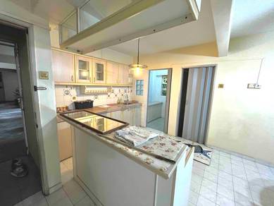 Aman satu apartment for rent ,partially furnished, kepong ,aman puri