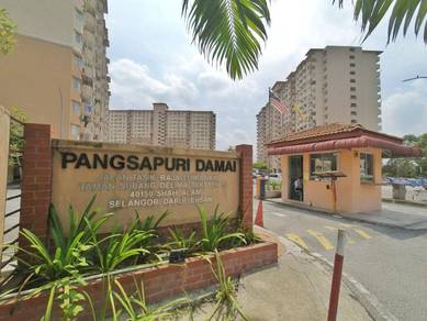 Pangsapuri Damai 🔥[100% Loan]🔥 Subang Bestari 856sqft Below Market