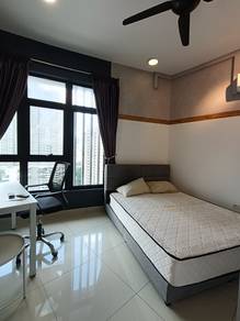 Partition Queen Bedroom Chymes @ Gurney, Datuk Keramat, Kuala Lumpur