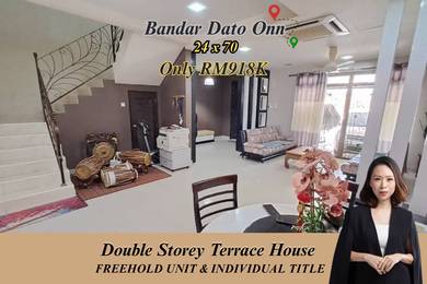 Bandar Dato Onn Double Storey Terrace for Sale!!