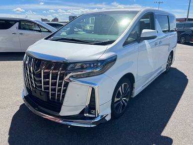 WHITE Toyota ALPHARD 2.5 SC JBL DIM BSM