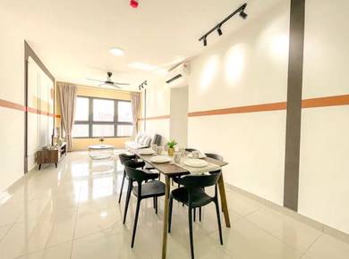 Murah!!! 3Bilik Condo【FREEHOLD, FULLY FURNISHED】@13min to Putrajaya