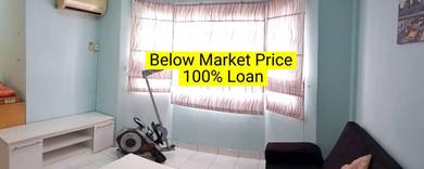 100% LOAN Desa Dua Apartment Aman Puri Kepong Desa Satu Perdana Puri