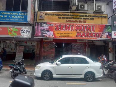 Ground floor Brickfields shop lot bangsar for rent