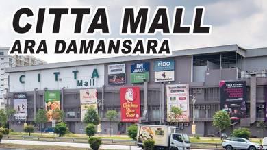 RMM near Citta Mall <5min to Airport> FREEHOLD 2R,2carpark @ RM1k only