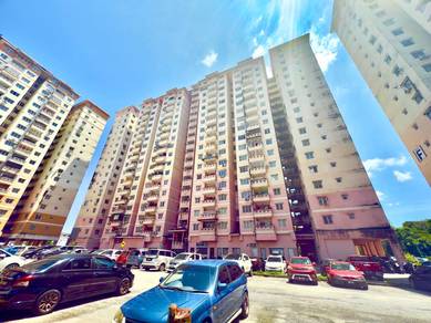 FOR SALE : Apartment Laguna Biru 1, Taman Tasik Biru, Kundang Rawang S