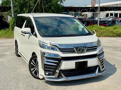 Toyota VELLFIRE 2.5 ZG 🏆Carking 2018 2020