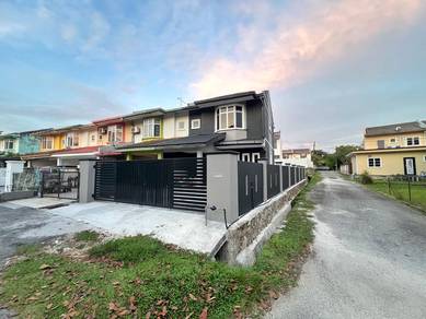 [RENOVATED FREEHOLD] End Lot Double Storey Anggerik, Bukit Sentosa