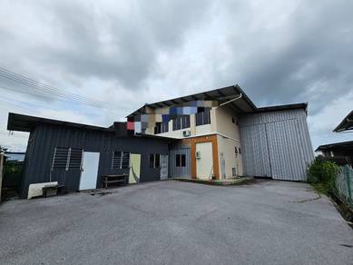 Jalan Bako semi D double storey Warehouse For Rent